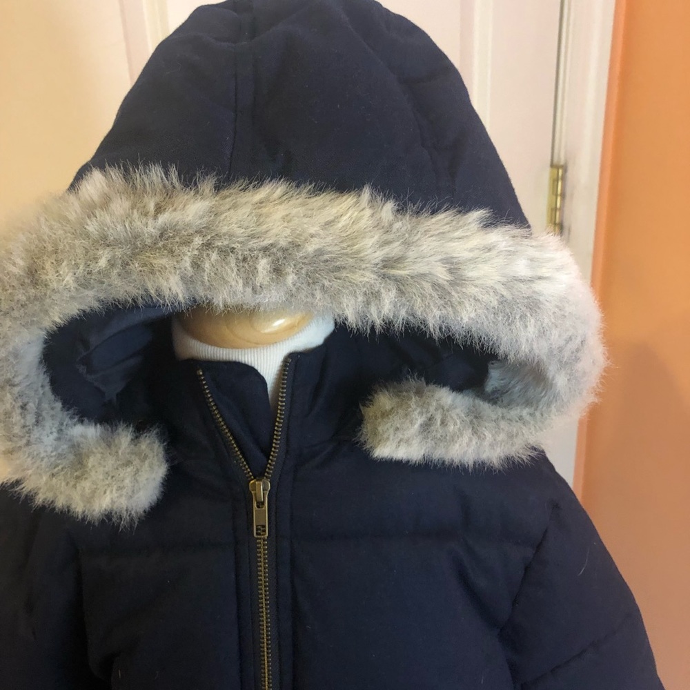 Janie and Jack Puffer Coat 10/12 - Picture 2 of 8